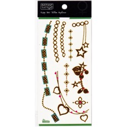 Tatuaj Henna #V4009 Tatuaje corporale / Body painting